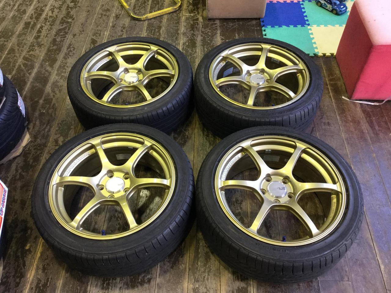 YOKOHAMA(ヨコハマ) ADVAN Racing(アドバンレーシング) RG3 + BRIDGESTONE(ブリヂストン ...