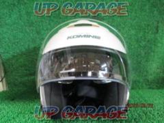 ◆【KOMINE】ジェットヘルメット 品番:HK-172 ホワイト