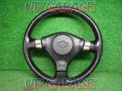 Final price cut
Nissan original (NISSAN)
ER34/Skyline early model genuine steering wheel