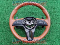 NISSAN (Nissan)
R35
Genuine leather steering wheel for the late model GT-R