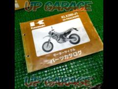 KAWASAKI
KLX 250 - J 1
Parts catalog