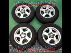 Mitsubishi genuine
Pajero Mini genuine aluminum wheels + DUNLOPGRAND
TREK
PT3
(X05110)