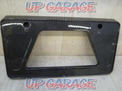 Unknown Manufacturer
Carbon-look front number plate base