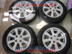Daihatsu genuine Move/L175S genuine wheels + DUNLOPENASAVE
EC 204