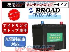BROAD (broad)
FIVESTAR
IS
Q-85R / 90D23R
Idling stop car correspondence battery
With idling stop: 18 months or 30,000km warranty
Normal car installation time: 36 months or 100,000 km