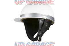 NBS(エヌビーエス) ヘルメット 半帽(コルクタイプ)ホワイト KC-029L [700103]