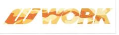 WORK
Camouflage cut letter sticker
190mm
orange
[WORK logo 190CAM
ORG]