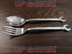 BANDOH (Bandoh Shokai)
Spanner spoon and fork set
[BANDOH-S&F-L]