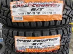 TOYO OPEN COUNTRY R/T 145/80R12 80/78N ’23年式 新品 4本セット