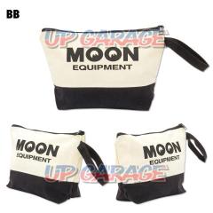 MOONEYES 【MQG196BB】 MOON Equipment キャンバス ポーチ ブラック