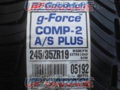 2 BFGoodrich
g-FORCE
COMP-2
A / S
PLUS
245 / 35-19
Unused
2 piece set