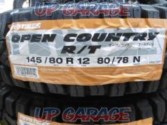 TOYO OPEN COUNTRY R/T 145/80R12 80/78N 未使用 4本セット
