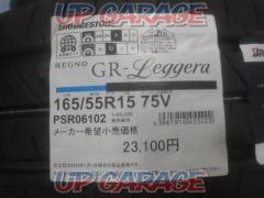 BRIDGESTONE
REGNO
GR-Leggra
165 / 55-15
Unused
4 pieces set