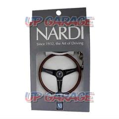 NARDI(ナルディ) キーホルダー クラシック  ウッド/ブラックスポーク仕様 00390302