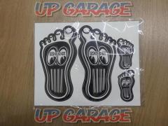 【DM239】 MOON Barefoot Gas Pedal Decal