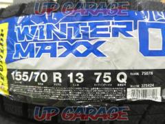 DUNLOP WINTERMAXX WM02 155/70R13 新品 4本セット