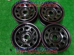 Unknown manufacturer black steel wheels