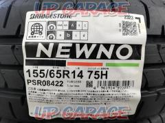 【BRIDGESTON】NEWNO 155/65R14 新品タイヤ4本セット