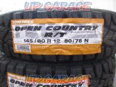 TOYO
OPEN
COUNTRY
R / T
145 / 80R12
80 / 78N
'23 model
New Set of 4