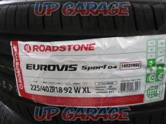 ROARDSTONE
EUROVIS
SP 04
225 / 40ZR18
New tires Set of 4