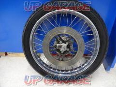 Unknown Manufacturer
Model unknown
Wheel front and back set
Size: Front 1.85 x 19 width 710mm
Rear 2.15 x 19 width 720mm