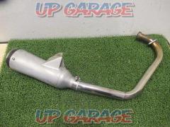 super trap
Full exhaust muffler
TW 200 removed
