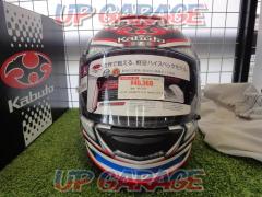 Kabuto
Full-face helmet
RT-33
Uramoto
White red-and-black
Size L
