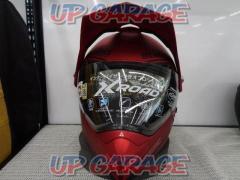 WINS X-ROAD オフロードヘルメット マットレッド (サイズ/L)