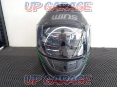 Wins(ウインズ) A-FORCE RS FLASH フルフェイスヘルメット マットカーボン×ネオングリーン XLサイズ