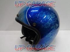 アウトレット RIDEZ NIKITOR  ジェットヘルメット NHR2-25 SKY BLUE 57-59cm