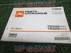 YAMAHA (Yamaha)
TW225E (5VC1/5VC2)
Parts catalog
First edition