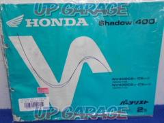 HONDA(ホンダ) パーツリスト Shadow(400) NV400C2V/V-/C2W/W-Ⅱ