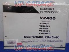 SUZUKI (Suzuki)
Parts catalog
Desperado 400
VZ400 / T / ZT / V / ZV / BX
(VK52A / VK52B)