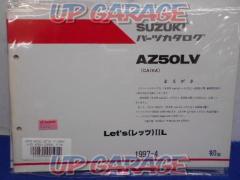 SUZUKI (Suzuki)
Parts catalog
Let's 2L
AZ50LV
(CA1KA)