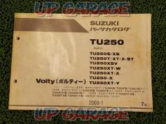 SUZUKI TU250 7版 パーツカタログ