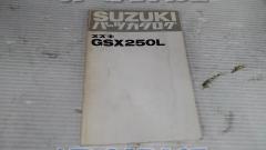 SUZUKI
Parts catalog
GSX250L