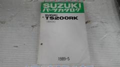 SUZUKI
Parts catalog
TS200R(K
SH12A)