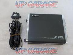 Wakeari
GARSON (Garson)
DAD
1ch power amplifier
LUX-S4000