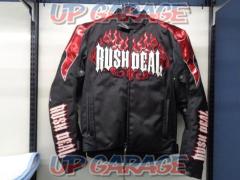 RUSH OEAL 550707W 3シーズンジャケット LL  黒赤 フレア アウトレット