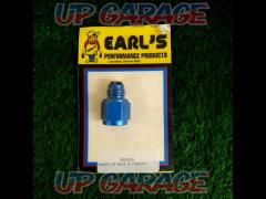 EARL'S
aluminum adapter
blue
