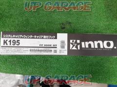 INNO/RV-INNO(イノー) [K195] カローラフィールダー(KZE120系)など  取付フック ★未使用