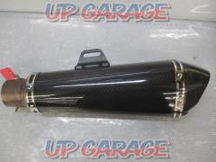 Wakeari Carbon
Slip-on muffler
As a general-purpose for the car model unknown