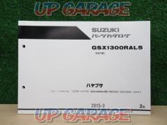 Genuine parts catalog
GSX1300 (RAL5/2015)
SUZUKI (Suzuki)