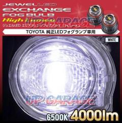 Valenti
LFG04-65
Toyota vehicle genuine LED fog lamp replacement
Jewel LED
exchange fog valve
High Lumen
6500K
4000lm