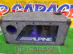ALPINE BASS200+BOXエンクロージャー
