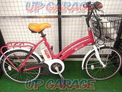 AEON/MITSUBISHI e-bike i-MiEV version(イーバイク・アイミーブバージョン) 20インチ内装3段変速電動自転車 レッド