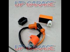 Unknown Manufacturer
CDI
Box
+
Spark plug
+
Ignition coil
Set Honda series/50cc