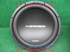μDimension (μ dimension)
EL-S124
12 inches woofer speaker