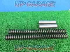 Unknown Manufacturer
Front fork spring
Wire diameter 4.5mm
Volume 33
Outer diameter 30 pi
Total length 350mm
Model unknown goods