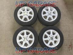 Original paint wheels HOT
STUFF (Hot Stuff)
Exceeder (Ekushida)
EX7
(4HOLE)
+
GOODYEAR (Goodyear)
ICE
NAVI
6